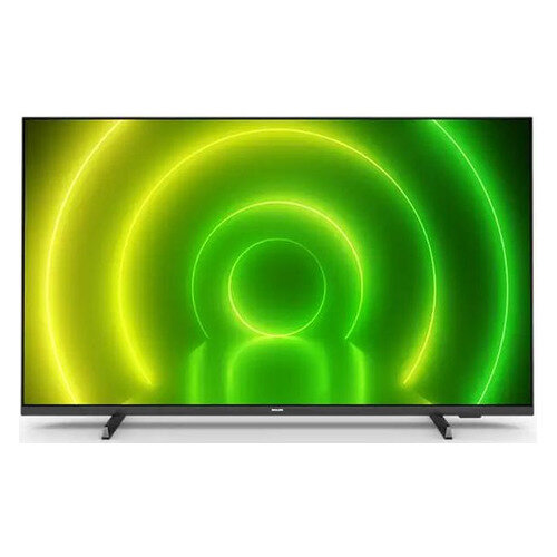 50" Телевизор Philips 50PUS7406/60, 4K Ultra HD, черный, смарт ТВ, Android