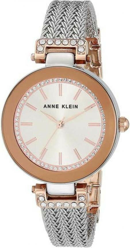 ANNE KLEIN AK-1907SVRT женские кварцевые наручные часы