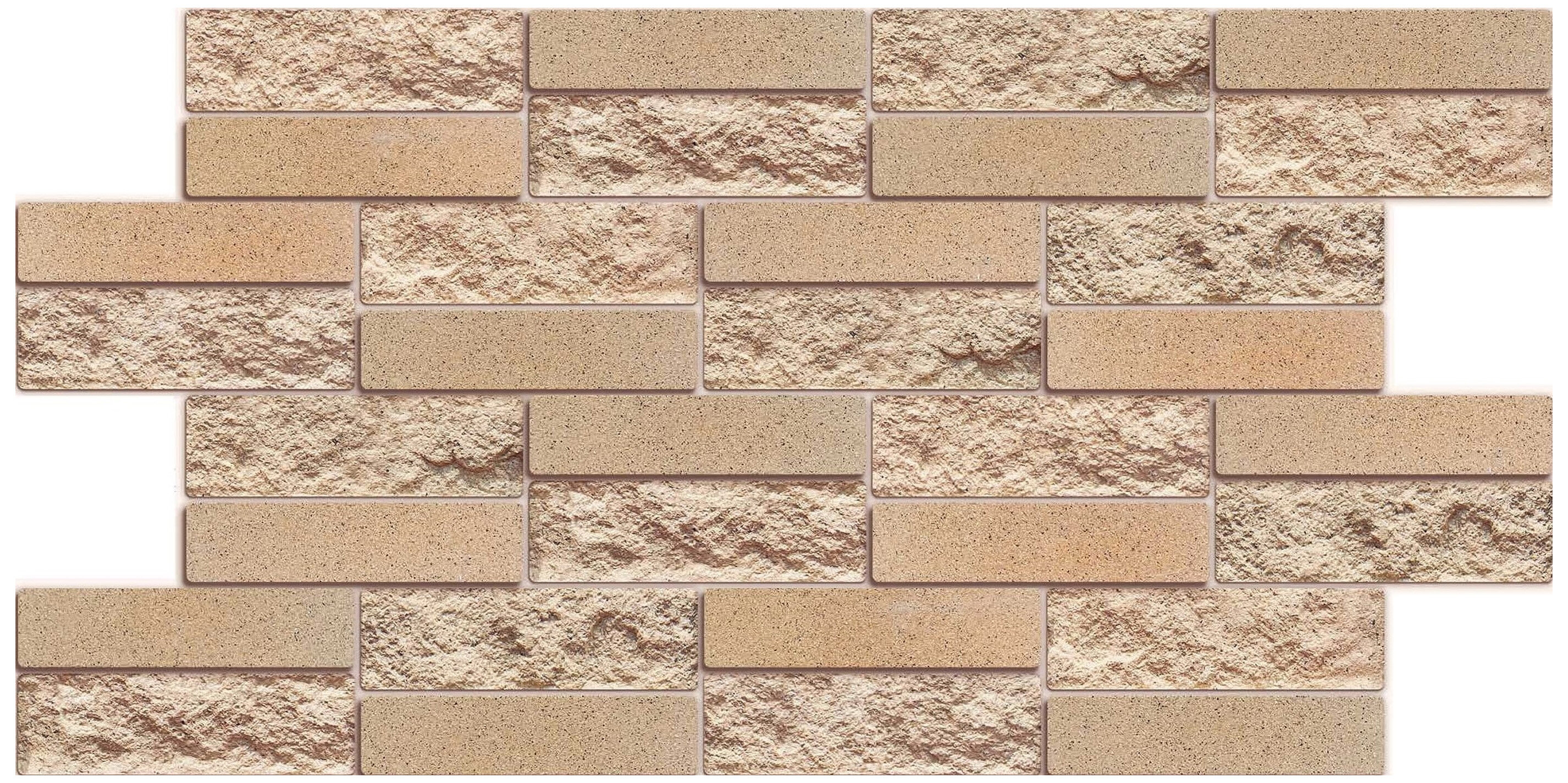 фото Панель ПВХ листовая Кирпич облицовочный 480х980х3 мм