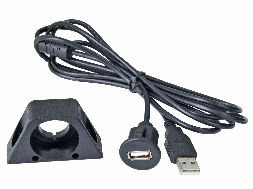 USB кабель для выноса разъема в салон (2м) Incar CON USB3A