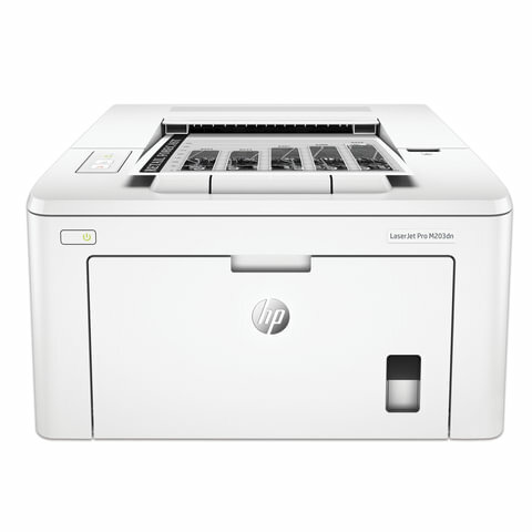 Принтер лазерный HP LaserJet Pro M203dn, А4, 28 стр./мин., 30000 стр./мес., дуплекс, сетевая карта, G3Q46A