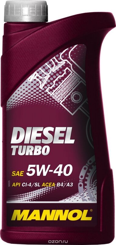   Mannol Diesel Turbo 5W-40 1 . API CJ-4/SL