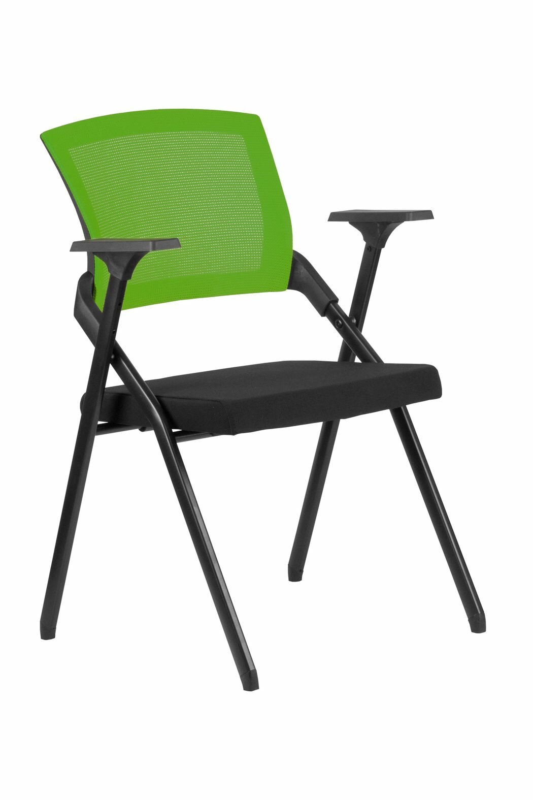 Кресло компьютерное конференц M2001 складное ткань сетка зеленый