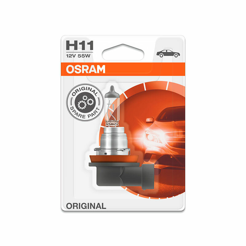 Лампа галогенная Osram Original Line H11 12V 55W PGJ19-2, 1 шт. (блистер)