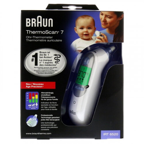 Термометр BRAUN инфракрасный IRT6520WE