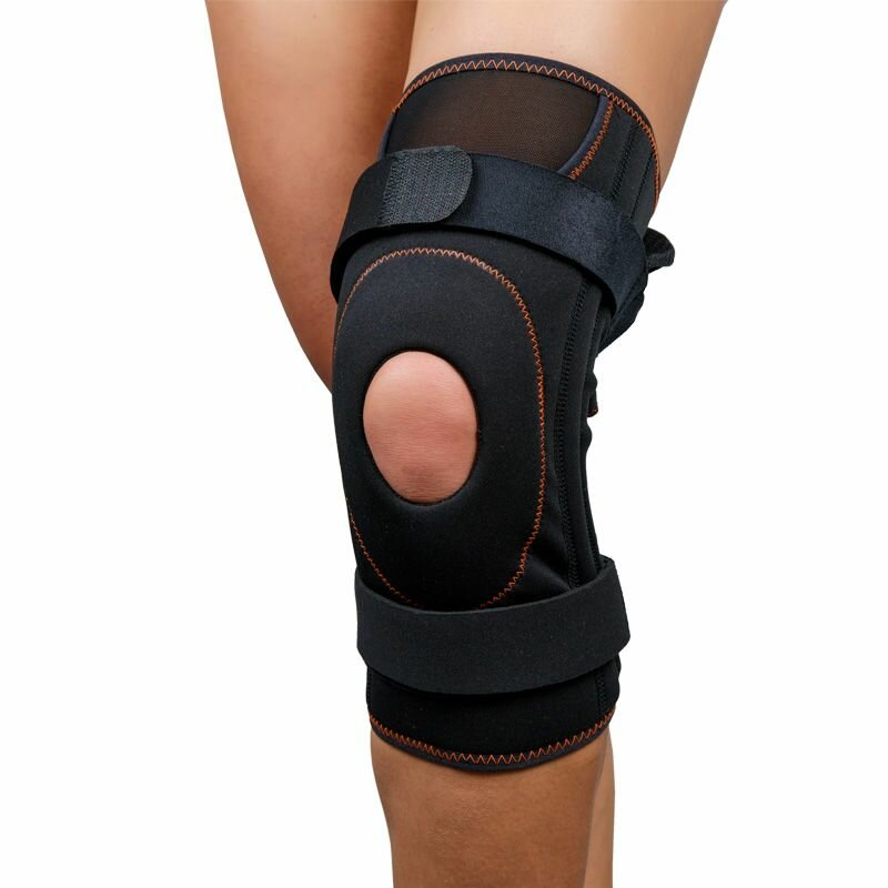 Алеф Фиксатор коленного сустава с гибкими рёбрами разъёмный, арт. Колпрр-а, размер M