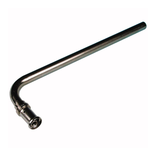 фото Радиаторная подводка, латунь пресс - медная трубка Ø15 300 мм, 16x15Cu, HENCO