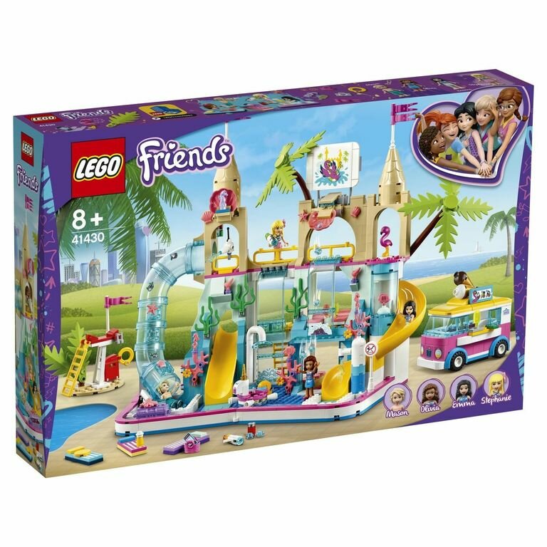 LEGO Friends Конструктор Летний аквапарк, 41430