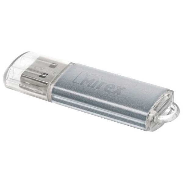 Флешка Mirex Unit USB 2.0 13600-FMUUSI04 4Gb Серебристая