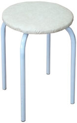 Табурет New Victoria Strong, мягкое круглое сиденье, d 28 см, бежевый