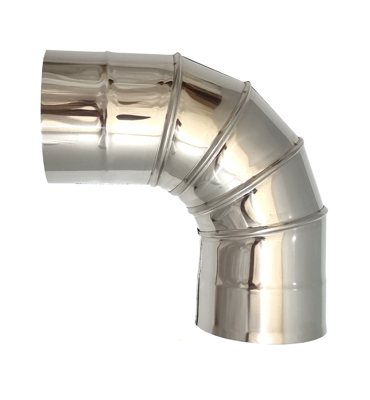 фото Отвод 90* нерж. AISI 430-0.5 5 секц. d110