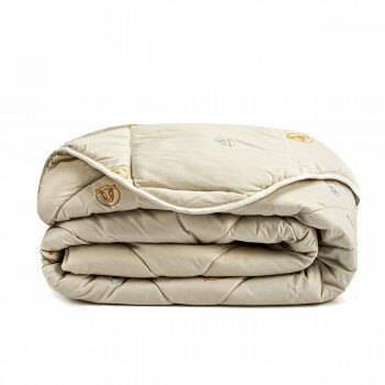 Одеяло 25 "Золотое руно" (шерсть овечья 300/микрофибра) евро - фотография № 6
