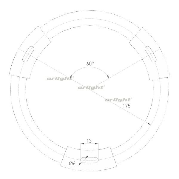 Светильник SP-RONDO-R400-40W Warm3000 (BK, deg, 230V) (IP40 Металл) Arlight 034814 - фотография № 2