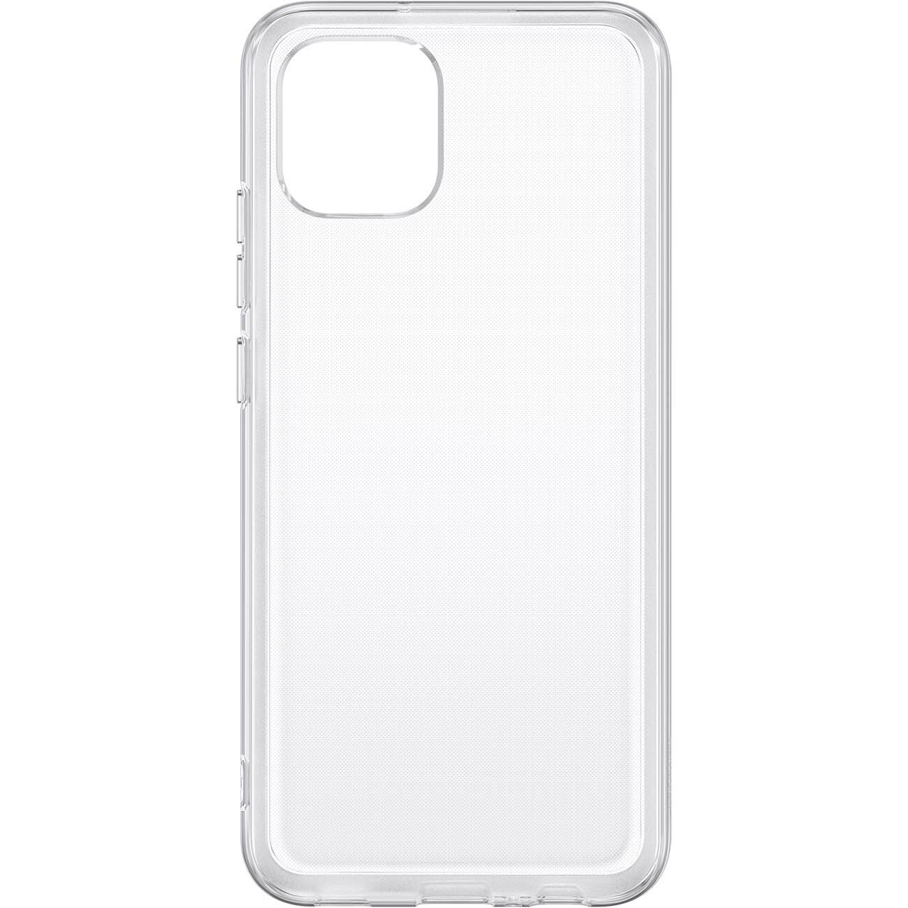 Чехол Samsung Soft Clear Cover A03 прозрачный (EF-QA035)
