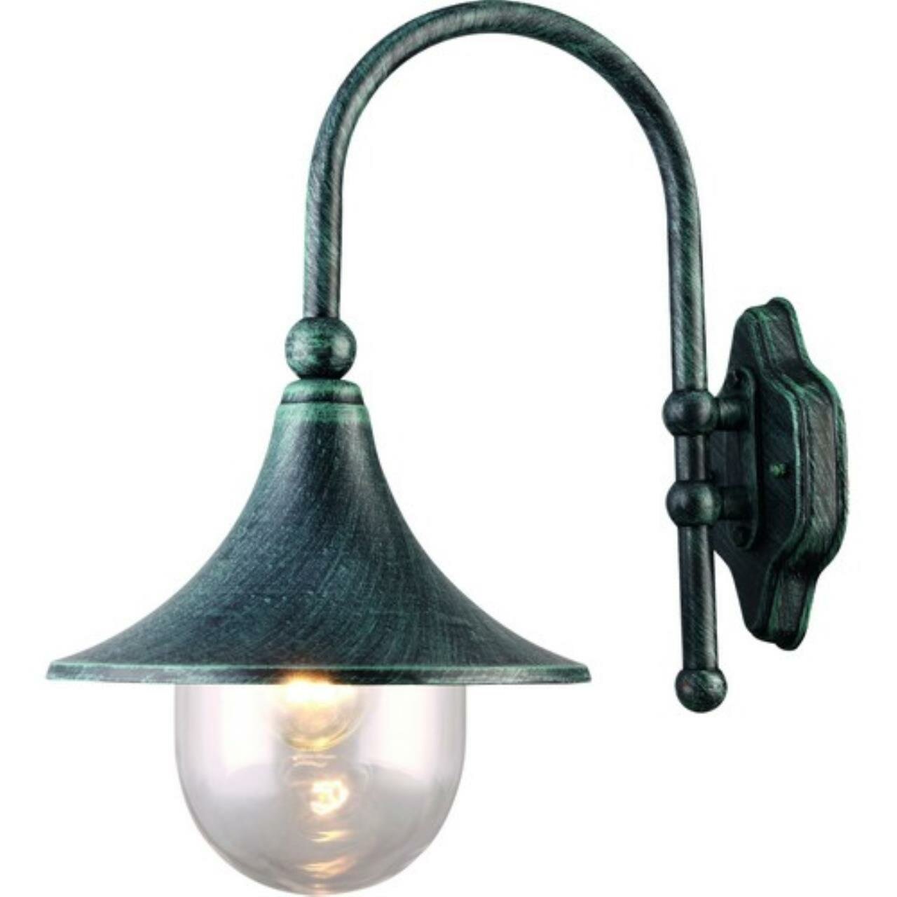 Настенный фонарь уличный Arte Lamp Malaga A1082AL-1BG