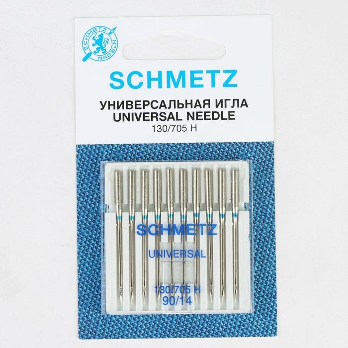 Schmetz Иглы для бытовых швейных машин, универсальные, №90, 10 шт - фотография № 2