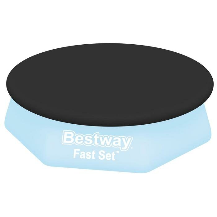 Bestway Тент для надувных бассейнов Fast Set, d=244 cм, 58032 - фотография № 1