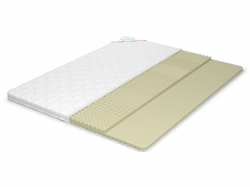 Наматрасник Lonax Dual Relax Latex 6 80x200