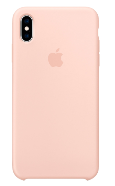 Чехлы для мобильных телефонов Apple Чехол-накладка Apple силиконовый для iPhone XS Max Pink mtfd2zm/a