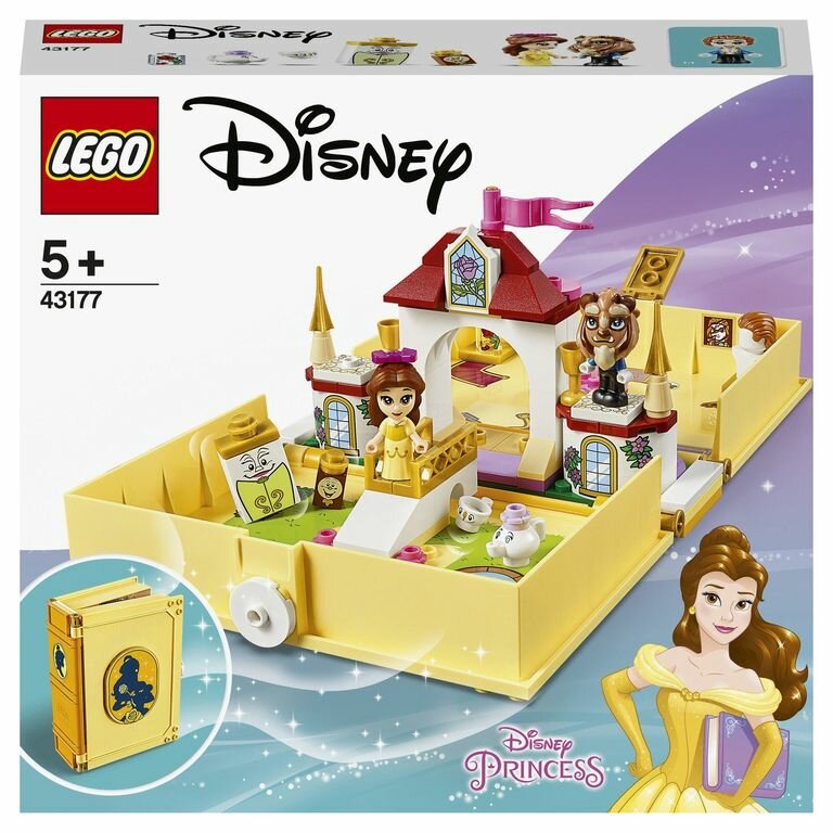 LEGO Disney Princess Конструктор Книга приключений Белль, 43177