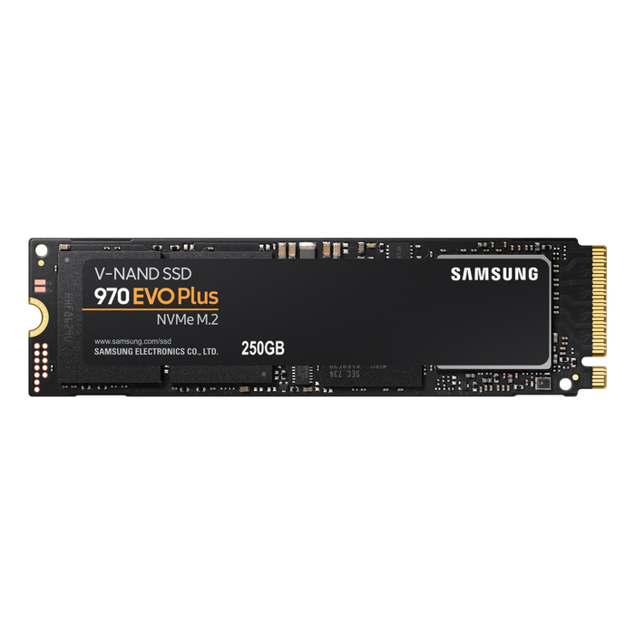 Накопитель SSD M.2 2280 PCI-E 3.0 x4 250Гб Samsung 970 Evo Plus ( MZ-V7S250BW )