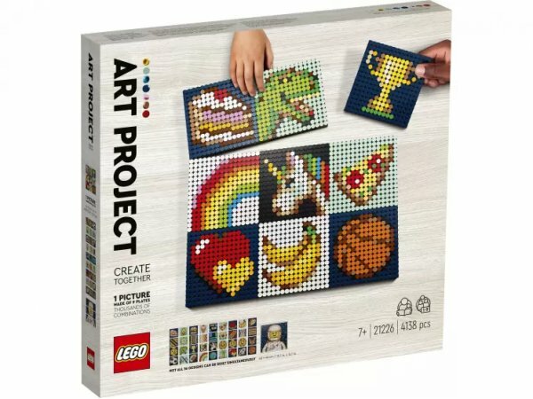 Конструктор LEGO ART 21226 Творческий проект: создаем вместе