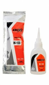 Фото Kroxx Клей Kroxx для пористых материалов (циакрин) W-100 20мл - KROXX-W100