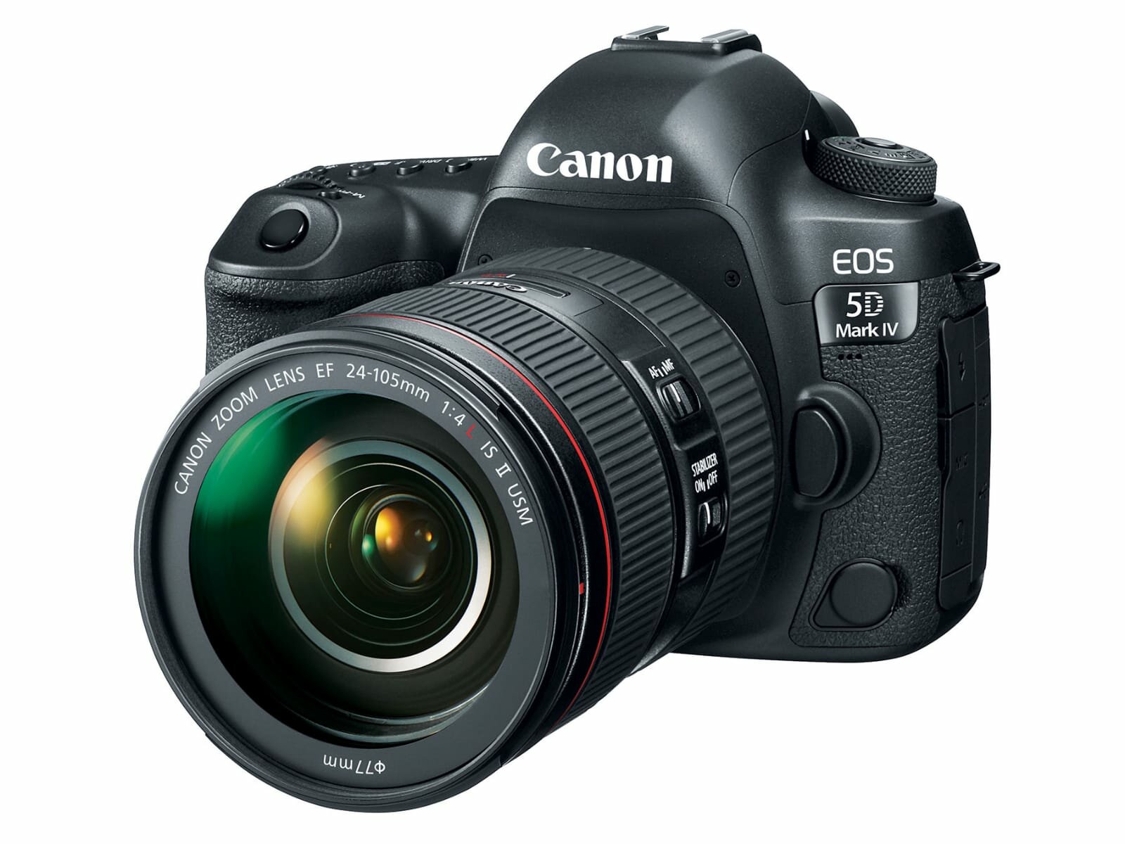 Фотоаппарат Canon EOS 5D Mark IV Kit черный EF 24-105MM 1.4L IS II USM