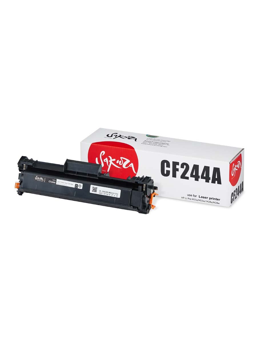 Картридж CF244A для HP LaserJet M28w, M28a, M28, M15a Sakura 1000 стр.