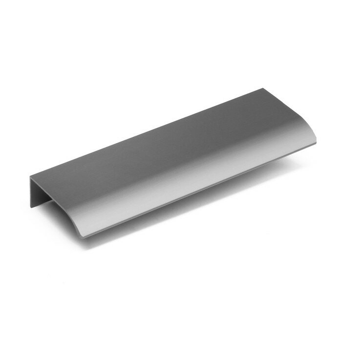Ручка торцевая CAPPIO, L=120 мм, м/о 96 мм, цвет серый - фотография № 1