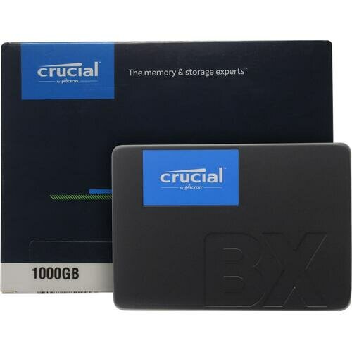 Твердотельный накопитель Crucial BX 1 ТБ SATA CT1000BX500SSD1