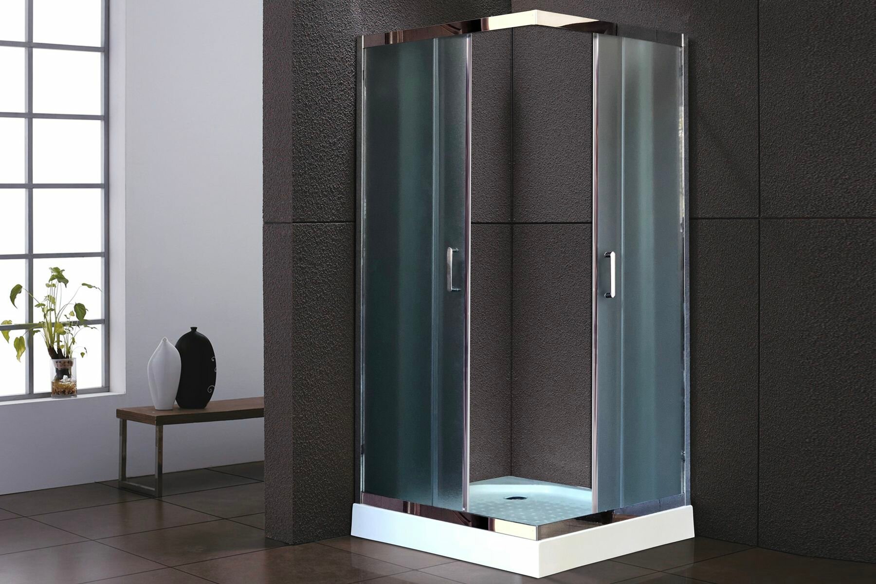 Душевой уголок Royal Bath HPD RB90HPD-C-CH 90x90