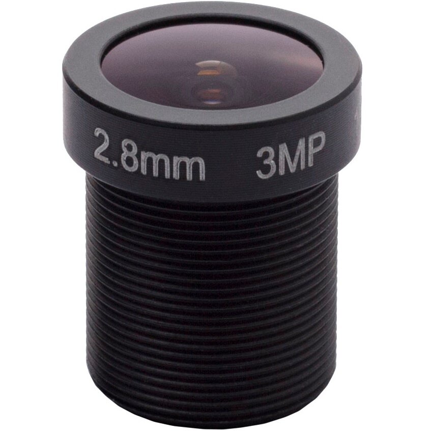 Kurato Объектив для камер видеонаблюдения "Lens-M12 AHD" 2.8 мм 3 Мп
