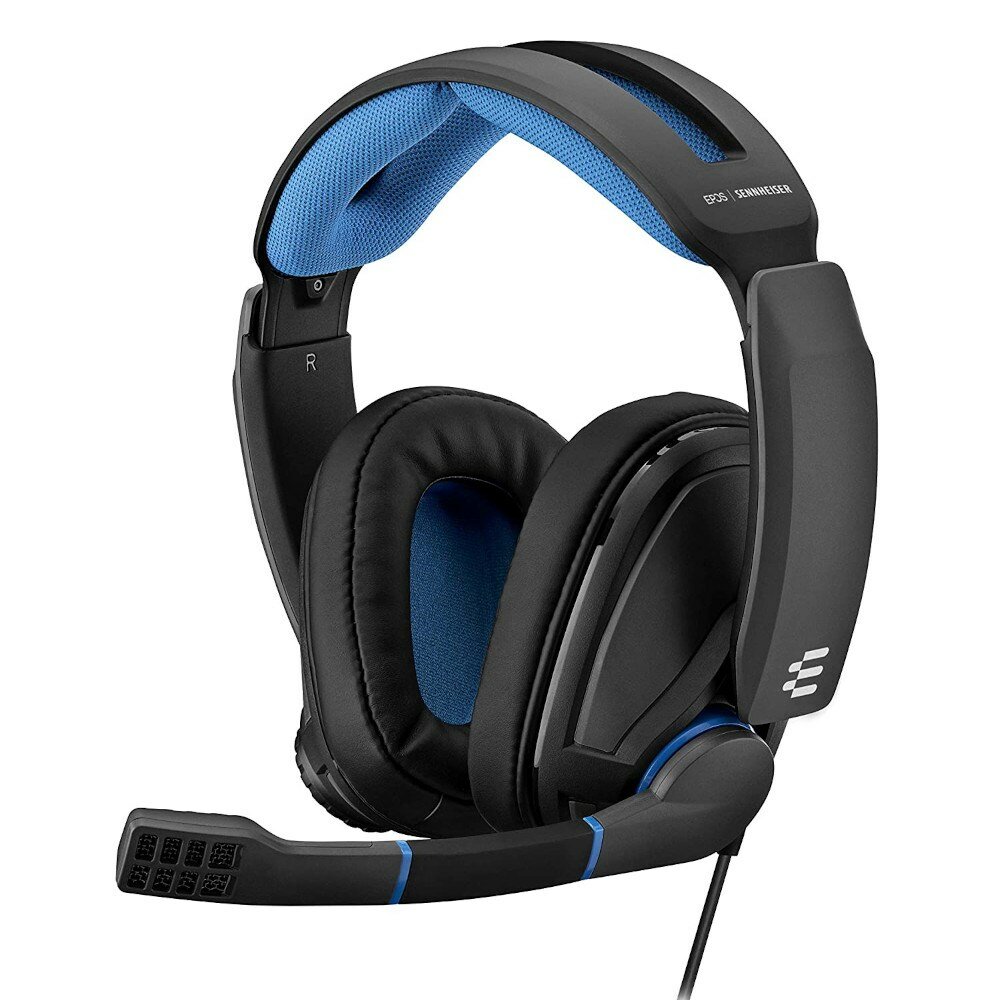 Sennheiser GSP 300 (чёрно-синяя, оголовье, закрытая)