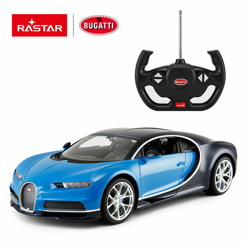 RASTAR Машина р/у 1:14 Bugatti Chiron Цвет Синий