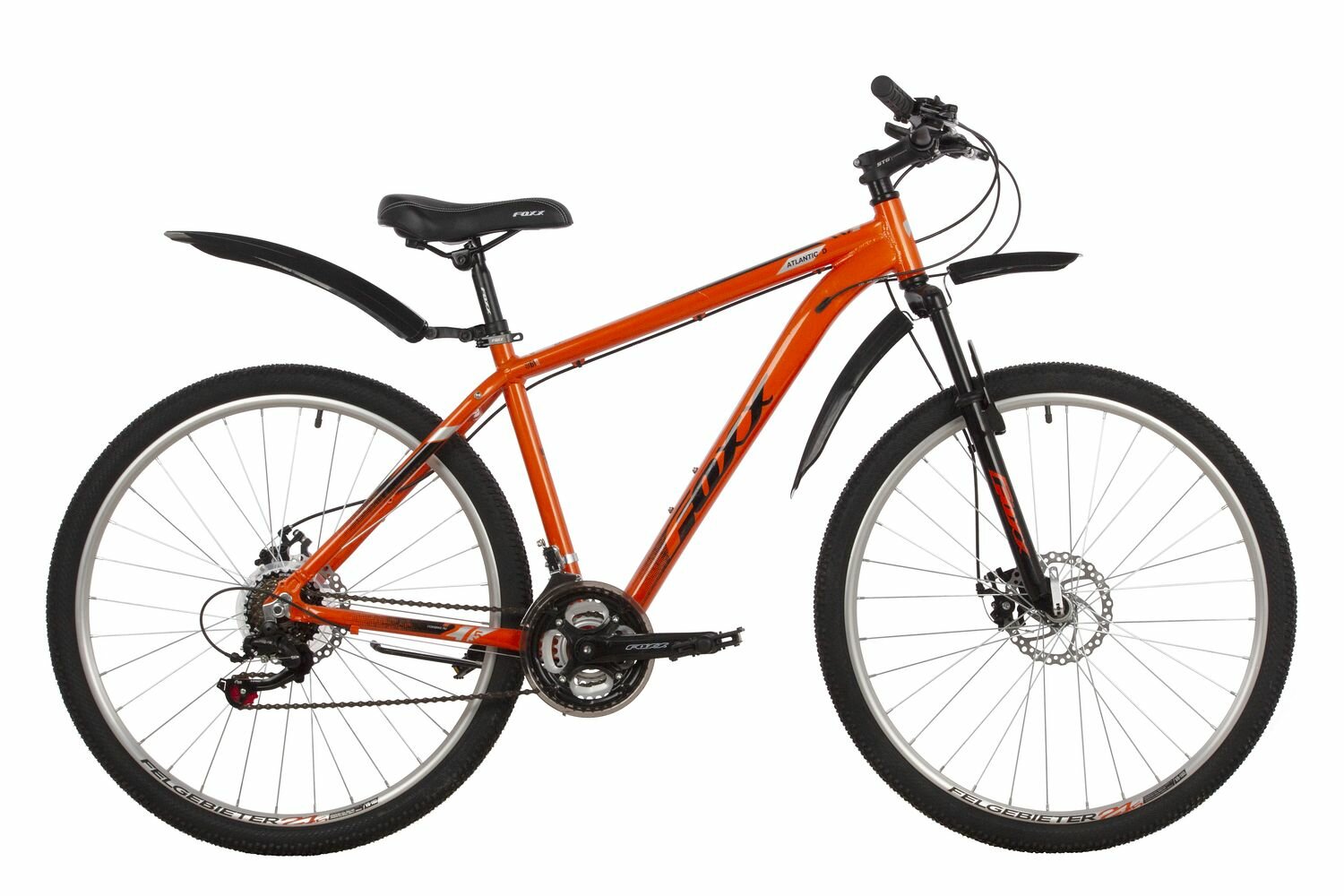 Горный (MTB) велосипед Foxx Atlantic D 27.5 (2022), рама 16", оранжевый