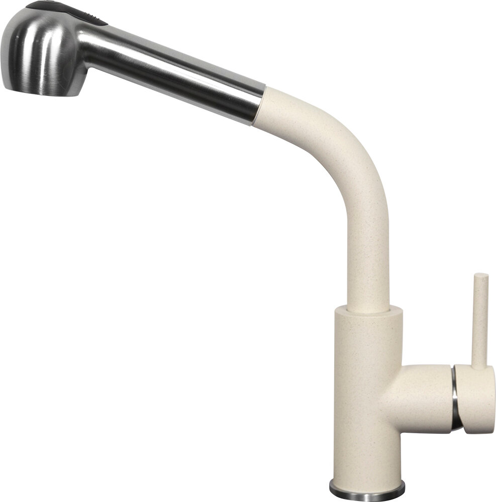 Смеситель из гранита Zigmund Shtain ZS 1200L Индийская ваниль