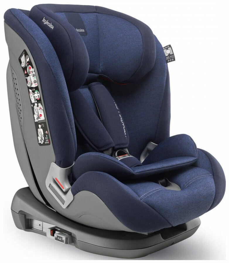 Автокресло Inglesina NEWTON 1.2.3 IFIX группа 1 2 3, цвет NAVY AV95K6NAV