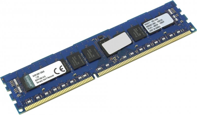 Оперативная память Kingston KVR16R11D8/8 DDRIII 8Gb