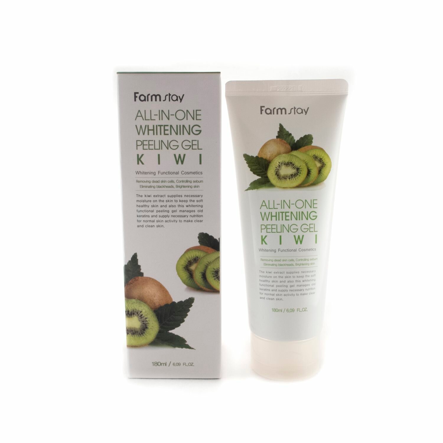 -    FarmStay All-In-One Whitening Peeling Gel Kiwi, 180