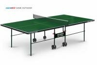 Теннисный стол StartLine Game Outdoor с сеткой зеленый