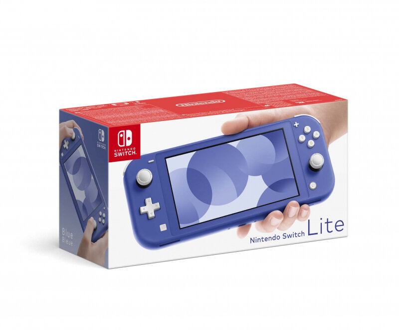 Игровая приставка Nintendo Switch Lite 32 ГБ, blue