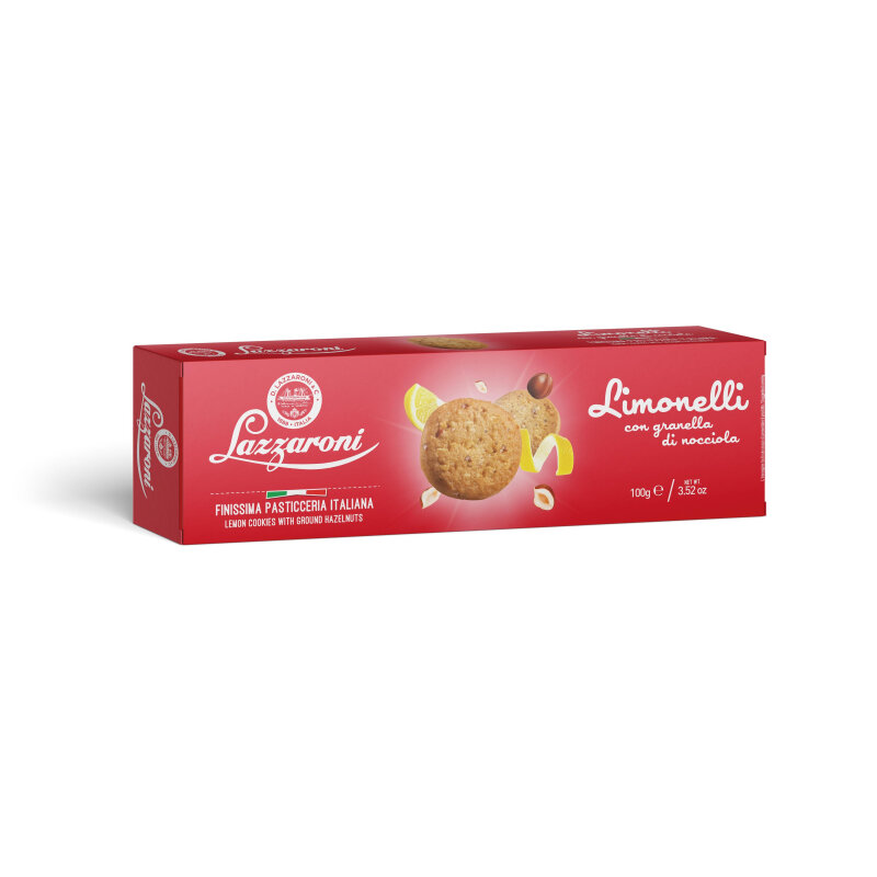 Печенье "Лимонелли" без сахара ТМ Lazzaroni 100г