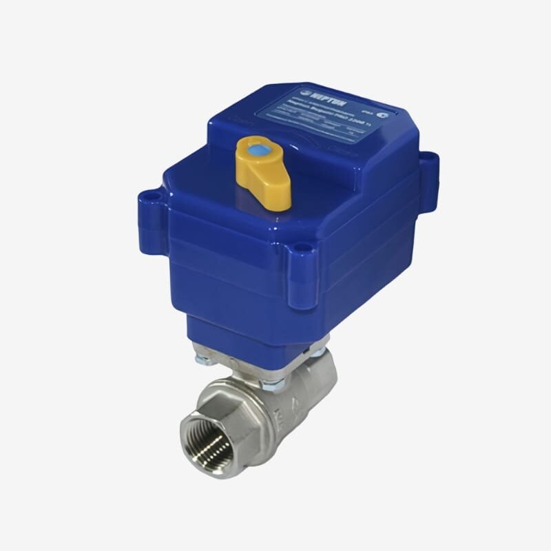 фото Шаровой кран с электроприводом Bugatti Pro 220В