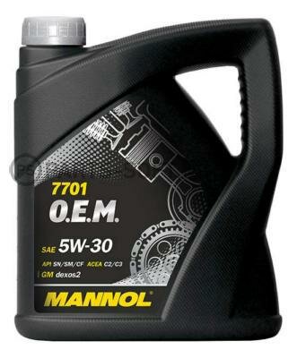 MANNOL 1077 Масло мотор. O.E.M. for CHEVROLET OPEL 5W-30 4 л.