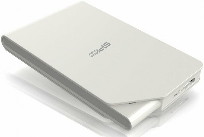 Внешний жесткий диск 1TB Silicon Power Stream S03, SP010TBPHDS03S3W, белый