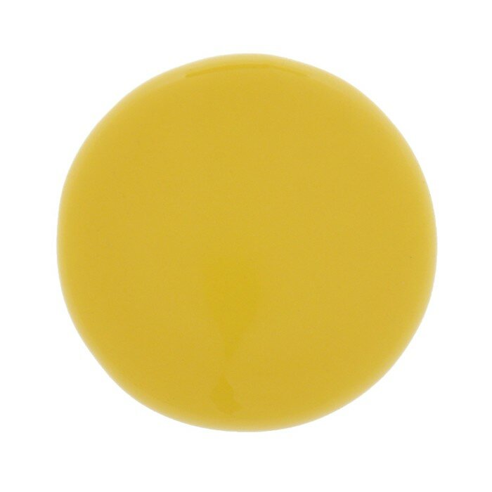 Тундра Ручка-кнопка BOWL Ceramics 002, керамическая, желтая - фотография № 2