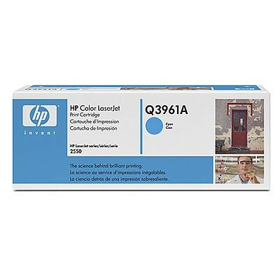 Расходный материал HP Картридж Color LaserJet Cyan (голубой) Q3961A