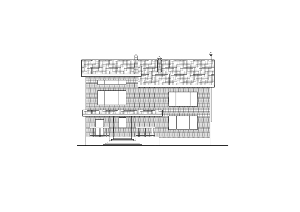 Проект жилого дома SD-proekt 22-0008 (261,03 м2, 15,2*9,45 м, керамический блок 380 мм, облицовочный кирпич) - фотография № 10