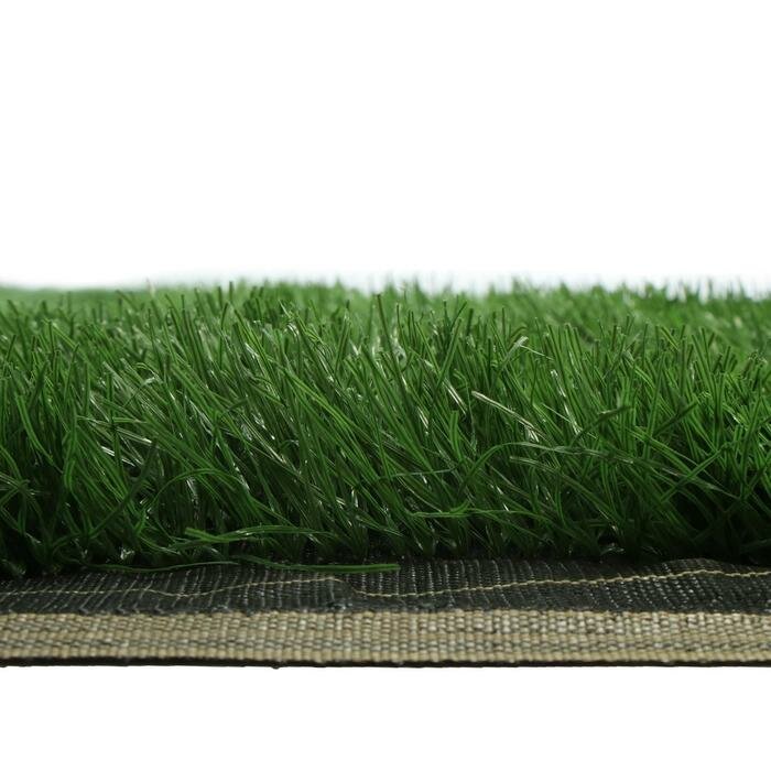Greengo Газон искусственный, для спорта, ворс 50 мм, 2 × 5 м, с дренажными отверстиями, зелёный - фотография № 2